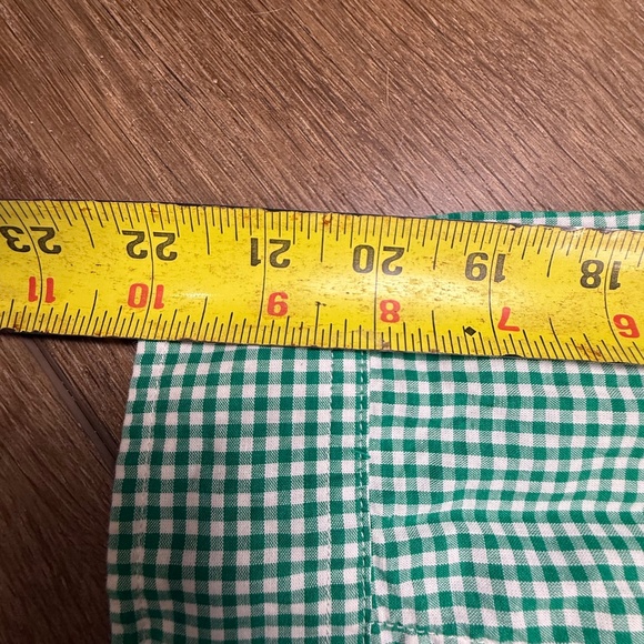 Vineyard Vines Boys 100% Cotton Button Front Whale Shirt, Gingham Colorblock, L - Picture 11 of 13